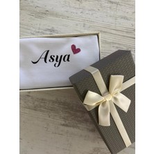 İsme Özel Bebek Zıbın (Kraft kutuda gönderilir)