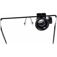 Lisinya Gözlük Model 20X16MM Optik Lens LED Işık Monoküler Büyüteç - Lisinya