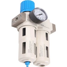 Ou-Mıdı Ikili Pnömatik Şartlandırıcı Geniş Gövde 16 Bar 1/2