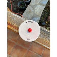 El Yapımı Seramik Tütsülük Manifest Love