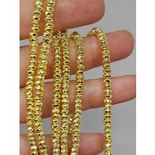 Yaşam Tohumu Hematit Taşı Rondela Faset Kesim 2*3.5mm Dizi (56062)