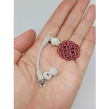 Yaşam Tohumu Bakır El Işi Kazaz Püskül & 2 Habbeli Takım (55974)