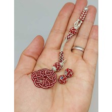 Yaşam Tohumu Bakır El Işi Kazaz Püskül & 2 Habbeli Takım (55724)