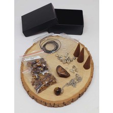 Yaşam Tohumu Kaplangözü Taşı Hediyelik - Kutulu Doğaltaş Başlangıç Seti (56012)