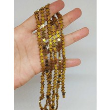 Yaşam Tohumu Hematit Taşı Yıldız Şekilli 2.5*6mm Dizi (56046)