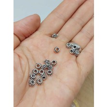 Yaşam Tohumu 925 Ayar Gümüş Boncuk Ara Malzeme 3.5*5.5mm/3 Adet (56076)