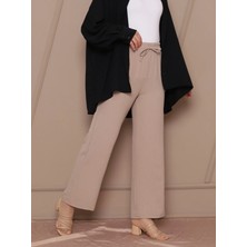 Cng Moda Aerobin Kumaş Bol Paça Pantolon