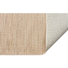 Bohemia BH003 Açık Kahve Hav Toz Vermez Salon Mutfak Koridor Oturma Odası Yolluk Dokuma Kilim