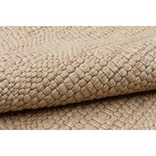 Bohemia BH003 Açık Kahve Hav Toz Vermez Salon Mutfak Koridor Oturma Odası Yolluk Dokuma Kilim
