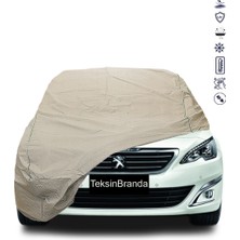 Peugeot 408 2 (2018 - 2022) Araba Brandası Su Geçirmez Branda Miflonlu Premıum Oto Branda