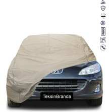 ULTRASHOP Peugeot 407 (2004 - 2008) Araba Brandası Su Geçirmez Branda Miflonlu Premıum Oto Branda