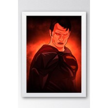 Superman Çerçeveli Tablo - Film Posteri Tablo