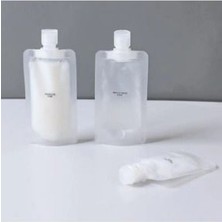 Taşınabilir Sıvı Seyahat Kiti Pratik Sıvı Seyahat Torbası Makyaj Çantası 3 Adet 100 ml