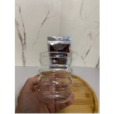 Seven7 4Boğumlu Borosilikat Bardak 300 ml
