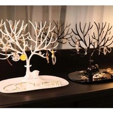 Bir Tık Home Geyik Tasarımlı Takı Standı Yüzük Küpe Kolye Askılığı Mücevher Organizer Askı