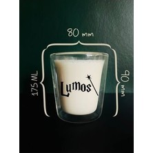 Caga Home  Pinterest Çift Cidarlı Harry Potter Temalı 2'li Lumos & Alohomora Yazılı Kahve Bardağı Cam Bardak