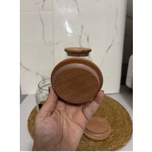 Seven7 Bambu Vakum Kapak Kavanoz 1300 ml