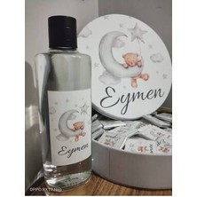 Isme Özel Bebek Kolonyası Bebek Hediyelik Lüks Cam KOLONYA250 ml