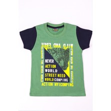 HÇM Erkek Çocuk Tshirt Baskılı A30