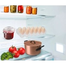 12LI Yumurta Saklama Kutusu Yumurta Organizeri Buzdolabı Yumurtalık Düzenleyici Şeffaf