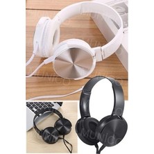 XB450 Katlanabilir Kulaklıklar - Kablolu, Ağır Bas, Baş Üstü Kulak Üstü 3.5mm Kulaklık Ayarlanabilir