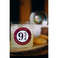 Caga Home  Pinterest 3 Adet Harry Potter Hogwards 9/3 Çeyrek ve Ölüm Yadigarları Kahve Bardağı Cam Bardak
