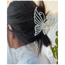 Kelebek Model Kafes Detaylı Mandal Toka