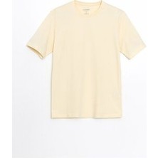 Lcwaıkıkı Classic Bisiklet Yaka Kısa Kollu Penye Erkek Tişört