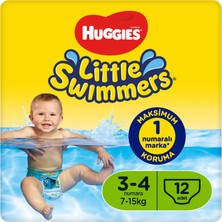 Huggies Little Swımmers Mayo Bebek Bezi Beden:3-4 (7-15kg) 48 Adet (4 Paket*12)