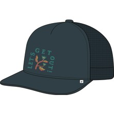 Decathlon Trucker Şapka - Koyu Yeşil - Travel 500