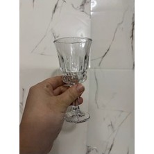 Seven7 Cam Ayaklı Kahve Yanı Bardağı Adet 13Cm