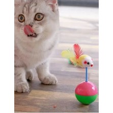 Kedi Oyuncağı Fare Desenli Hacıyatmaz