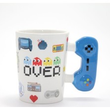 Porselen Game Over Kupa Bardak