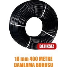 16 mm Damlama Borusu 400 Metre Deliksiz Damla Sulama Hortumu Sulama Sistemi