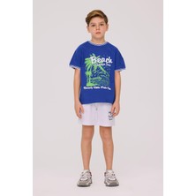 Beverly Hills Polo Club Bg Store Erkek Çocuk Saks Tshirt