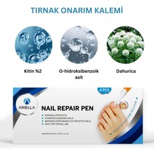 Ariella Tırnak Eti Ve Kütikül Bakım 4'lü Set -Tırnak Yağı Canladırıcı Bakım