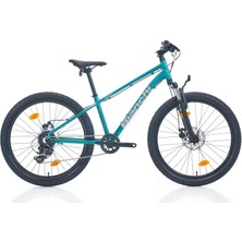Bianchi XR24 24 Jant 8 Vites Mekanik Disk Çocuk Bisikleti (Carina, Gümüş)