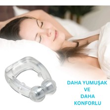 Anti-Snoring Manyetik Burun Açıcı Klipsi - Burun Içi Silikon Aparatı, Anti horlama Nefes Açan!