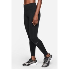 Nike Running Fast Dri Fit Spor Tayt Siyah