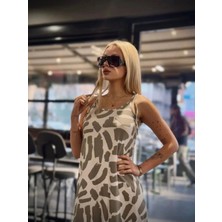 Carisma Wear Kadın Omuz Bağlamalı Ip Askılı Çan Elbise