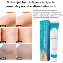 Aroamas Ileri Seviye Silikon Yara Jeli - Tıbbi Kalitede Keloid, Ameliyat, Yanıklar ve Yaralanmalar Için Jeli