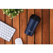 Penguen PENGUEN-3046 Lacivert Mug Temos 400ML