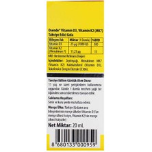 Orzax Ocean D3K2 20 ml + 20 ml Oral Damla