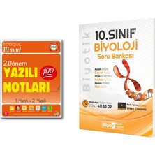 Tonguç Akademi 10. Sınıf Yazılı Notları 2. Dönem 1 ve 2. Yazılı ve Biyotik Yayınları 10. Sınıf Biyoloji Soru Bankası