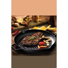 Lava Lv Eco Gt 30 T5 Yuvarlak Döküm Demir Izgara Tava 30 cm