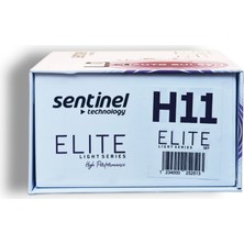 Sentinel H11 LED Xenon - Şimşek Etkili - Arıza Yakmaz – Elite Serisi 12V Beyaz