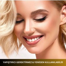 Reazeal 5’li Manyetik Takma Kirpik ve Eyeliner Seti – Yapıştırıcısız Kirpik , Doğal Görünüm Kirpik , Suya Dayanıklı Eyeliner , Gün Boyu Kalıcı Eyeliner , Kolay Kullanım Kirpik !