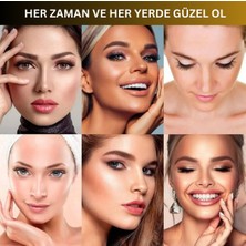 Reazeal 5’li Manyetik Takma Kirpik ve Eyeliner Seti – Yapıştırıcısız Kirpik , Doğal Görünüm Kirpik , Suya Dayanıklı Eyeliner , Gün Boyu Kalıcı Eyeliner , Kolay Kullanım Kirpik !