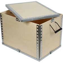 Ofis Turka 60X40X40 cm Ahşap Kargo Sandığı