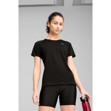 Puma W Run Velocıty Tee (Trı-B Siyah Kadın Kısa Kol T-Shirt